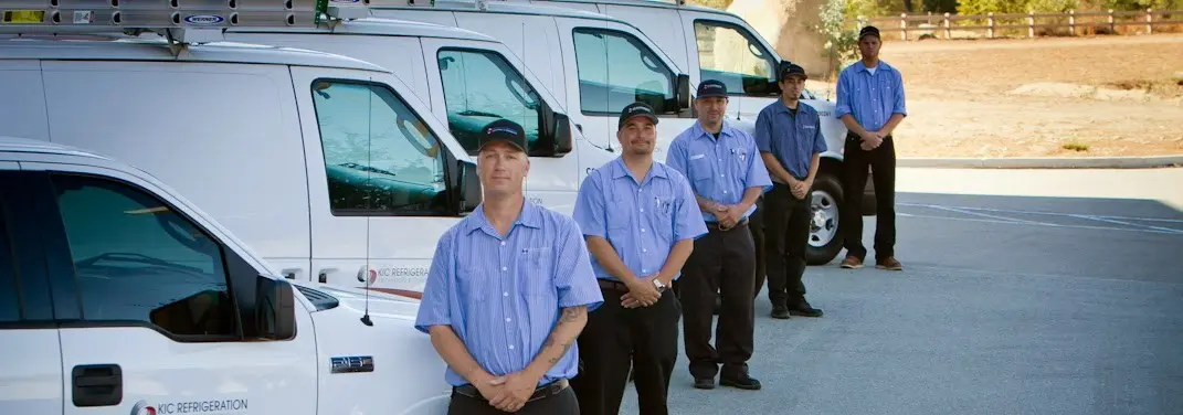 KIC Refrigeration crew ready for Mini Split Repair jobs across Pleasanton